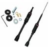Antena Px Argentina 88cm Alta Performance Rádio Px Rp2026 Preto