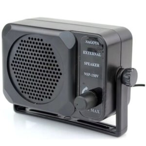 Caixa De Som Px Py Radio Amador Nagoya Com Regulagem Volume