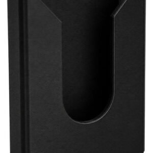 Kit 4 Unidades - Suporte Mic Ptt Rádio Px Preto Plástico