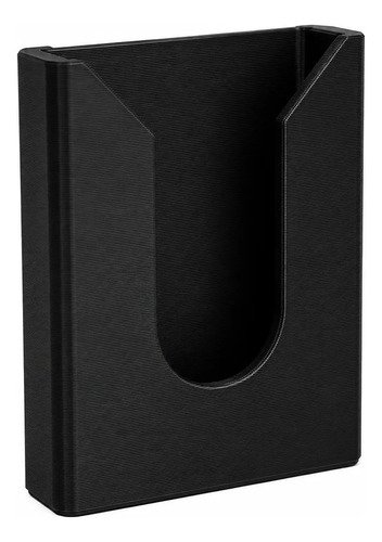 Kit 4 Unidades - Suporte Mic Ptt Rádio Px Preto Plástico
