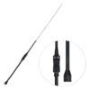 Antena Px Argentina Black Bobinada Viuva Negra Altura 163cm