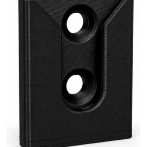 Kit 4 Unid. Suporte Mic Ptt Rádio Px Preto Plástico Sp003