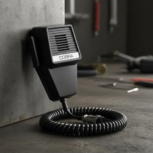 Microfone Ptt P / Radio Cobra 148gtl 5 Furos