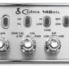 Frente Do Radio Px Cobra 148 Gtl Com Botões, Nova Prateado