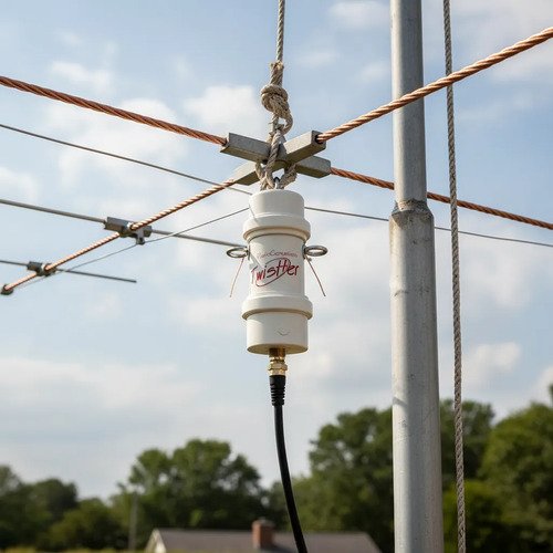 Tw720 - Super Balun De Núcleo De Ar 1.1 - Hf De 1.8 A 30 Mhz Branco