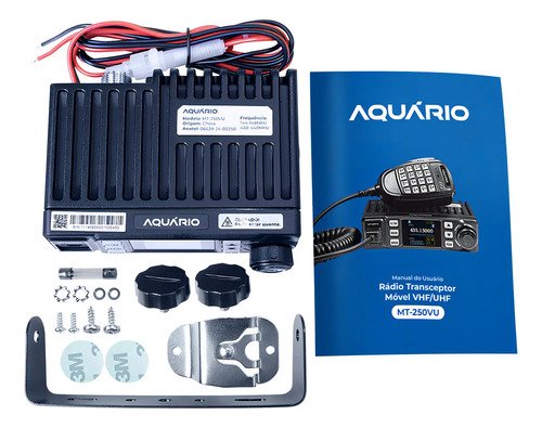 Rádio Transceptor Mt-250vu Dual Band Vhf/uhf Alta Potência
