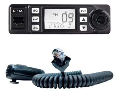 Rádio Px 80 Canais Am/fm Rp-50 Aquário 12v Homologado Anatel
