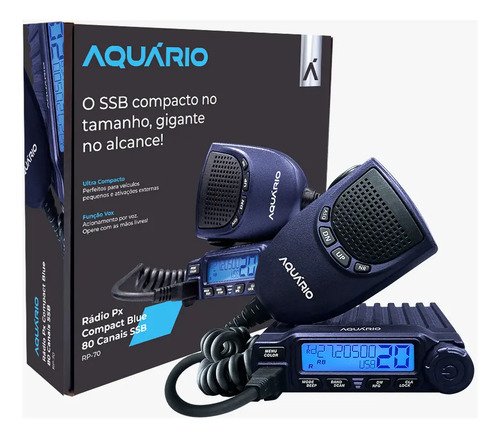 Rádio Px 80 Canais Ssb Homologado Rp-70 Aquario