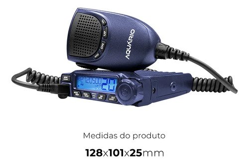 Rádio Px 80 Canais Ssb Homologado Rp-70 Aquario