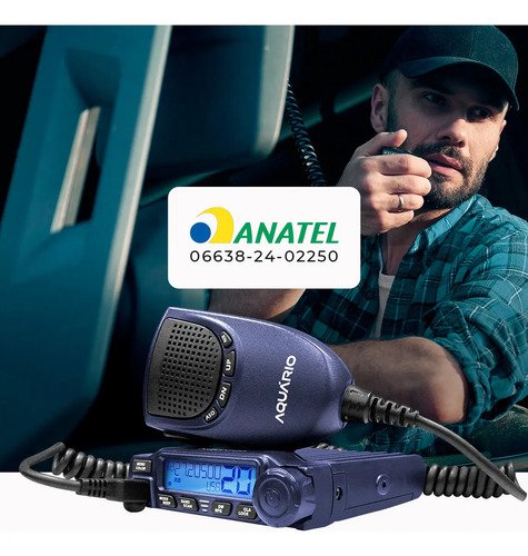 Rádio Px 80 Canais Ssb Homologado Rp-70 Aquario