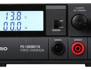 Fonte Digital 30a Aquário Ps-13830d110 Para Rádio Px Vhf 127v
