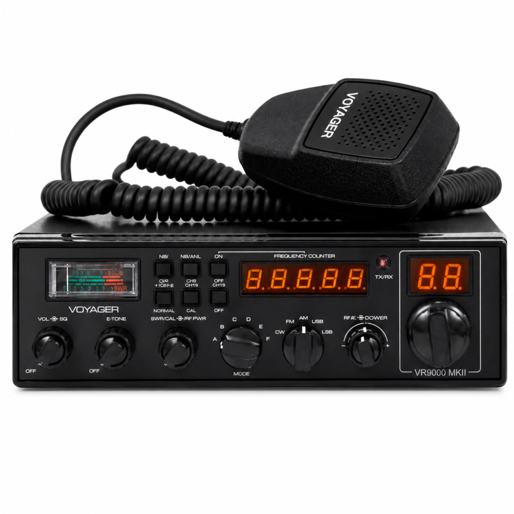 Rádio PX Voyager VR-9000 MKII 271 Canais AM/FM/USB/LSB/CW 25W