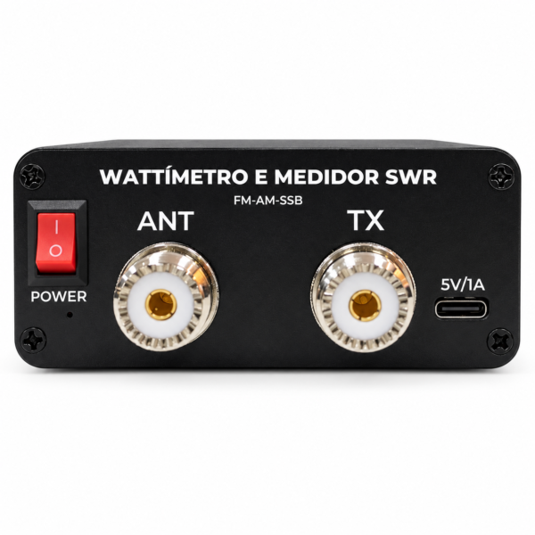 Wattímetro Digital Aquário PWR-250VHF Medidor SWR 1.8-250MHz 210W