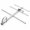 Antena Yagi Twister TW430-450 UHF 430–450 MHz 3 Elementos Alto Ganho 7 dBd SO-239