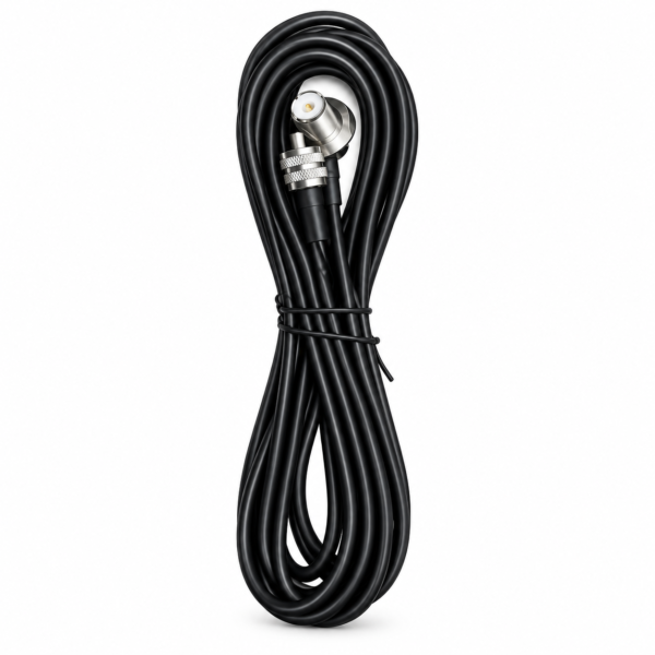 Cabo Coaxial TKS-100C 5 Metros RG58 com Conectores PL-259