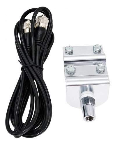 CB-60 - Kit Antena PX 60cm 1000W com Suporte e Cabo