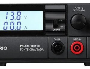 Fonte Digital 30a Aquário Ps-13830d110 Para Rádio Px Vhf 127v