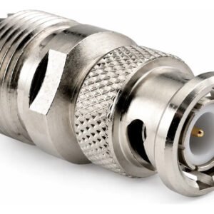 Bzk - Adaptador Conector Bnc Macho X Uhf Femea Top